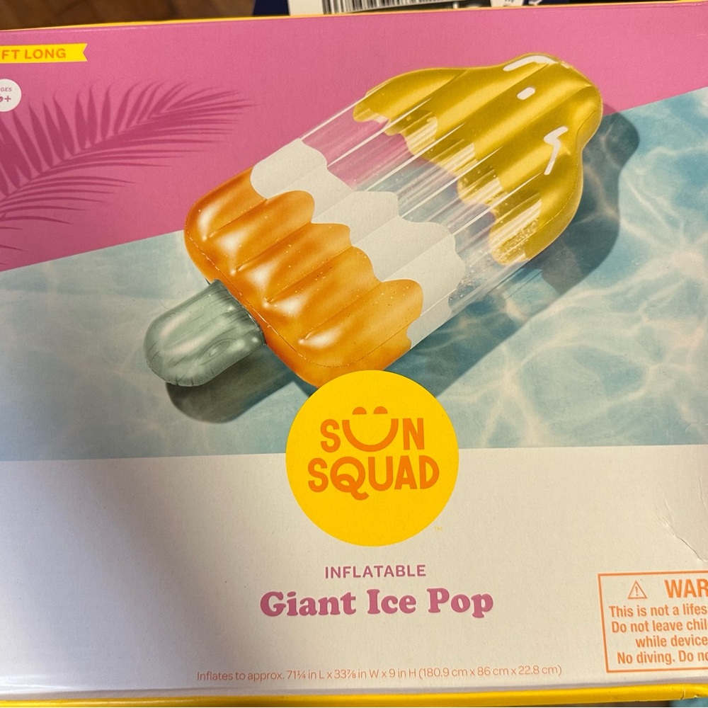 Brand new Ice Pop Pool Float